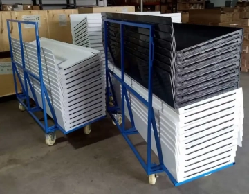 Transport Trolley for Non-IFF Floorball Boards
