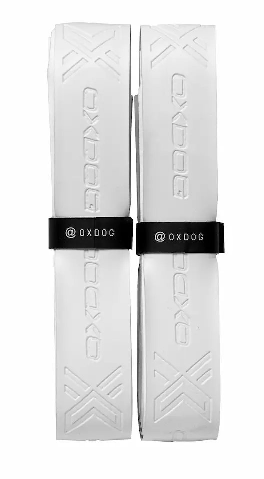 Pack De 12 Overgrips Oxdog Gold Pro Blanco – Agarre Premium Y Absorción De Humedad